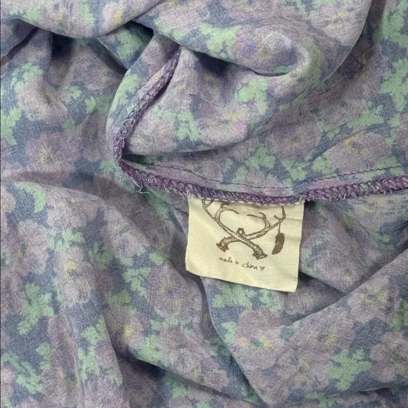 Vintage Spell Wildflower Mini Dress Size Medium - Picture 10 of 15